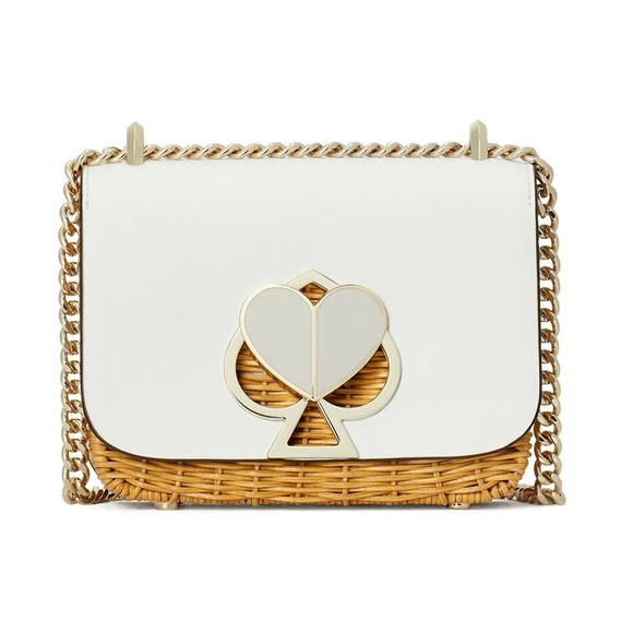 Kate Spade Nicola Wicker Twistlock shoulder bag - Picture 11 of 14